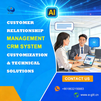 Software de Gestión de Relaciones con Clientes Personalizado, con Seguimiento de Ventas, Desplazado Localmente y Basado en IA, Solución CRM