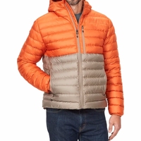 Personnalisé Hommes Hiver En Plein Air Chaud Sports Fermeture Éclair Veste Imperméable En Duvet