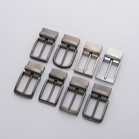 Fabricants de boucles en alliage de luxe personnalisées, vente en gros d'accessoires de tête de ceinture carrée simple, boucles à ardillon métalliques