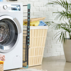 洗濯室バルコニー折りたたみ式翼型衣類乾燥ハンガーラック用タイフロアスタンド布乾燥機棚 - Product Image 5