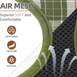 Gilet léger et respirant à motif cœur mignon, réglable, rembourré et doux, avec anneau en D au dos, pour petits <span class=keywords><strong>chiens</strong></span> (tailles XXS-L) - Product Image 2