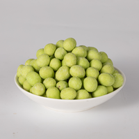 Cacahuetes Recubiertos de Wasabi, Extra Crujientes, Estilo Japonés, con Roncal, Sabrosos y Picantes, Bocadillo para Fiestas, Sin OMG