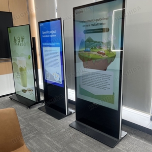 थोक डिजिटल साइनेज डिस्प्ले 55 इंच टच स्क्रीन शॉप विज्ञापन स्क्रीन 43 इंच एलसीडी डिजिटल साइनेज और प्रदर्शित वीडियो - Product Image 4