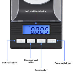 Changxie Alta Precisão LCD Mini Balanças 50g x 0.001g Balança Digital Balança Balança Portátil Máquina de Pesagem Jóias Escala Para O Ouro - Product Image 5