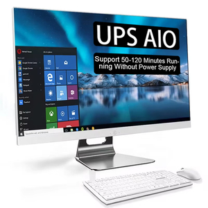 Juegos de negocios Todo en uno <span class=keywords><strong>PC</strong></span> Computadora CPU 16GB RAM 512GB SSD 3.0MP Cámara AIO Escritorio Monoblock con UPS Batería OEM - Product Image 1