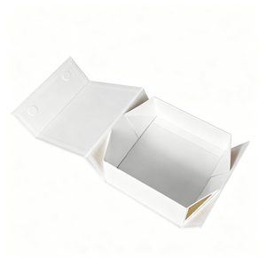 Boîte cadeau magnétique pliable, emballage de luxe, logo personnalisé, emballage en matériaux écologiques, boîte d'emballage, vente en gros directe d'usine, en vrac - Product Image 1