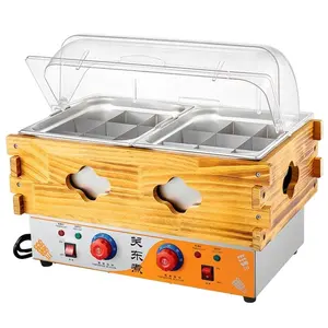 Commercial Electric oden cooking machine 9 grid skewer incense equipment pot cooking noodle stove spicy hot machine