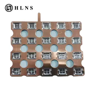 HLNT Copper Busbar Connector Li Ion Batteries Electrical Cu-ni 21700 18650 26650 Flat Copper Nickel Composition Sheet Busbar