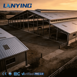 Structure en acier lourd pour entrepôt industriel, construction préfabriquée en acier au carbone Q235B/Q355B SYLY - Product Image 2