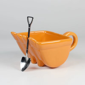 Taza de Café y Cenicero Multifuncional con Modelo de Cucharón de Excavadora 3D Creativo LM LM25527 con Forma de Pala/Cuchara - Product Image 3