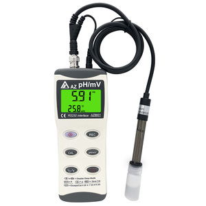 Máy Kiểm Tra Độ PH Cầm Tay AZ8601 Máy Theo Dõi Nhiệt Độ PH Chống Nước Với Dải Hiển Thị 4 Chữ Số 0.00 ~ 14.00 - Product Image 2