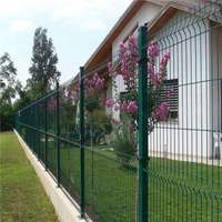 Valla Soldada en 3D con Recubrimiento de PVC, Diámetro de Alambre Personalizado, OEM ODM, para Parques Infantiles, Escuelas, Jardines, Barrera de Seguridad