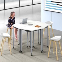 Table de formation combinée salle de réunion salle de classe bureau pliable mobilier de bureau tables et chaises