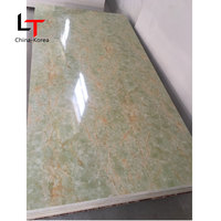 LT Factory bonne qualité Offre Spéciale feuille de marbre UV pas cher prix intérieur panneau mural plaques de revêtement flexibles moderne panneau mural en PVC