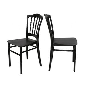 Échantillon Gratuit <span class=keywords><strong>Chaise</strong></span> de Salle à Manger de Luxe Extérieure Modèle Promotionnel Style Français Bleu Meilleur Prix Noir en Forme de Caisse - Product Image 2
