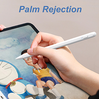 Stylet actif de 2e génération pour iPad 2018-2022 Crayon avec rejet de la paume et pointe fine de 1.5mm Fonction tactile intelligente