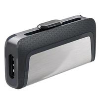 S Dual OTG Disk DDDC2 Type-C USB 3.1 Flash Drive 64GB/128GB/256GB Terenkripsi Garansi 3 Tahun untuk Ponsel & PC Baru