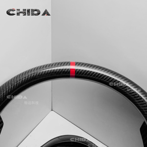Volant sport en fibre de carbone noir mat personnalisé Chi Da pour <span class=keywords><strong>Mercedes</strong></span>-Benz W176 W204 W212 W222 Classe C E GLA CLA <span class=keywords><strong>CLS</strong></span> - Product Image 4