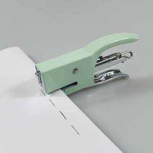 Macaron couleur 10 # agrafes 16 feuilles manuel petit bureau métal pince agrafeuse - Product Image 4