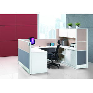 One Stop Modern <span class=keywords><strong>Co</strong></span> Espacios DE TRABAJO Insonorizados Modular Oficina Cubículo Estación DE TRABAJO Escritorio Muebles de oficina Mesa Estaciones de trabajo de oficina - Product Image 1