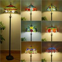 Lampe de sol en verre teinté artisanal rétro turque marocaine, style méditerranéen, pour salon, chambre, villa, hôtel