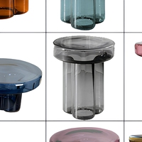 YOUTAI Meilleur prix Table basse moderne en verre trempé de haute qualité, coins arrondis, petite table à thé pour salon