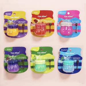 Bálsamo labial orgánico de diseño personalizado Honey Pot Fruit Aceite Mineral rico <span class=keywords><strong>en</strong></span> humedad Cuidado de los labios Nutritivo Reparación suave Reducción de labios - Product Image 2