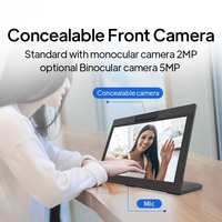 Appareil de bureau PoE en forme de L RK3399 de 14 pouces avec écran tactile Connectivité 4G Capacité de mémoire de 2 Go pour commander des tablettes