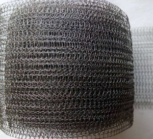 Maille en fil d'acier inoxydable tricotée - Panneaux à mailles haute densité pour filtration, défoaming et réduction du bruit - Product Image 5