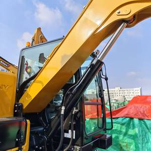 Excavadora de ruedas mini SANY SY75W de 7 toneladas, nueva, de la marca Chian Top, excavadora usada SY75 SY70 SY60 SY55U SY135C con certificación CE, en venta a bajo precio. - Product Image 5