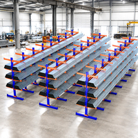 Étagères à palettes en acier robustes pour l'entreposage en entrepôt, unités de stockage empilables, système de rayonnage mobile pour entrepôt, système de palettes