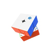 Nouveau design GAN251M Pro 2x2 puzzle de cube magique de vitesse professionnel magnétique