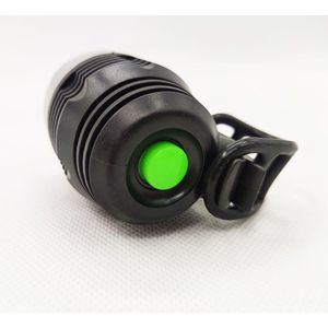<b>Bicycle</b> Handlebar <b>Light</b> Led Aluminum Alloy Rechargeable 4 Modes Waterproof IpX4 Black - Product Image 4