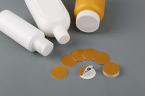 ボトル用段ボール防水自己粘着フォームシールライナー付き誘導アルフォイルシールライナー - Product Image 3