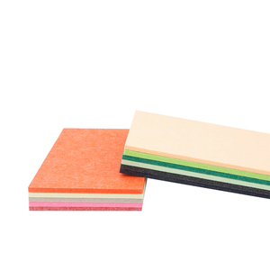 Tùy Chỉnh Thiết Kế Chống Cháy Vách Ngăn Trần Âm Thanh Chống Cảm Thấy Vải Bao Phủ Polyester Tấm Âm Thanh - Product Image 3