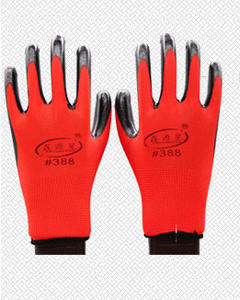 Guantes de trabajo baratos para hombre, guantes de nitrilo, guante de construcción para trabajadores, venta al por mayor - Product Image 4