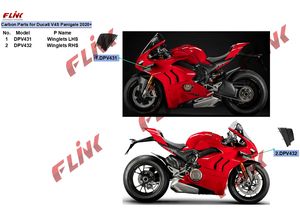 Accessoires de motos 100% Full Carbon Fiber Winglet RHS pour <span class=keywords><strong>Ducati</strong></span> <span class=keywords><strong>V4S</strong></span> <span class=keywords><strong>Panigale</strong></span> <span class=keywords><strong>2020</strong></span> +. - Product Image 6