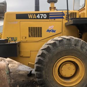 Chargeur d'occasion Komatsuu Wa470 Chargeur sur pneus d'occasion Japon Original Machine de construction de haute qualité - Product Image 6