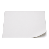 Tapis antidérapant en silicone blanc personnalisé 600x500mm pour bureau et établi