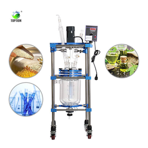 Réacteurs en lots massifs de réacteur en verre de la double couche 200L pour le polymère - Product Image 1