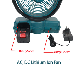 Ventilateur électrique rechargeable à batterie lithium double usage DC/AC pour extérieur Ananke Tools - Product Image 5