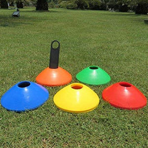 Cône de disque d'entraînement de football grand caoutchouc plat coloré adapté à tous les âges <span class=keywords><strong>Berserk</strong></span> de haute qualité - Product Image 1