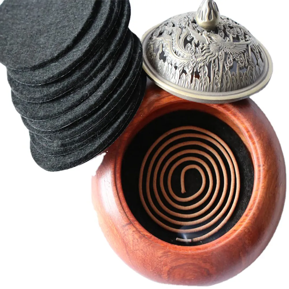 Fireproof Buddha Incense Burner Mat Pad