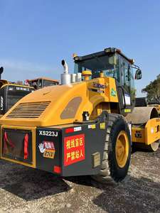 Precio de venta barato Rodillo diésel usado original XS223J con fuerte capacidad de trabajo Alto rendimiento a la venta - Product Image 4