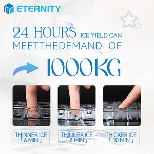 Offre Spéciale Machine à Glaçons en Cubes 1000 kg, Fabricant de Glaçons avec Prix d'Usine – Avantages du Festival d'Achats de Septembre - Product Image 2
