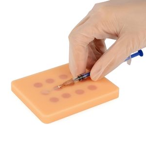 Almohadilla de Entrenamiento de Inyección Cutánea de Silicona para Prácticas de Estudiantes de Enfermería - Product Image 2