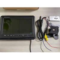 Moniteur de voiture 9 pouces TFT LCD AHD 2 canaux avec entrée HDMI, écran de recul de voiture, téléviseur couleur TFT LCD, aide au stationnement en marche arrière