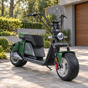 701 Citycoco Elektroroller Brasilien Lagerhaus Tür-zu-Tür-Lieferung 1000W 32km/h Brasilien-Grenze Großhandelslieferant - Product Image 3