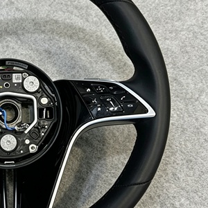Modification et amélioration du volant en cuir noir sport pour Mercedes Benz E W213 <span class=keywords><strong>GLE</strong></span> W167 S W221 W222 W223 C GLC CLS - Product Image 3