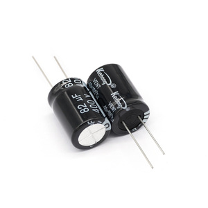 Aluminum Electrolytic <b>Capacitor</b> 82UF 400V Through Hole Filter <b>Capacitor</b> High Voltage 18x26mm POLAR PET Package - Product Image 2